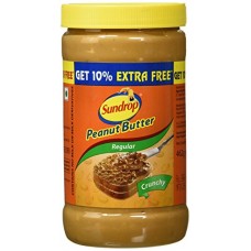 Deals, Discounts & Offers on Grocery & Gourmet Foods -  Sundrop Peanut Butter, Crunchy, 462g (with 10% Extra)