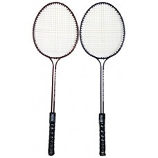 Deals, Discounts & Offers on  - StarX Double-shaft Steel Badminton Racquet Set, Adult G4 - 3 3/4-inch (Multicolor)
