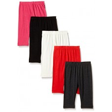 Deals, Discounts & Offers on  - Donuts Baby Girls' Cotton Leggings (Pack of 5) (Size 18M & 12M)