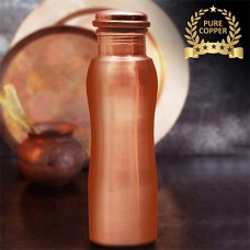 Deals, Discounts & Offers on  - Kurtzy Pure Copper Water Bottle lacquered Jointless Leak Proof
