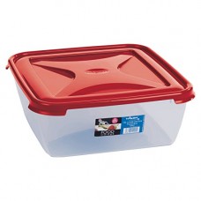 Deals, Discounts & Offers on  - Wham Cuisine Large Square Food Storage Plastic Box Container, 10 Litre, Red