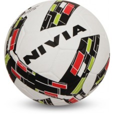 Deals, Discounts & Offers on  - Nivia Storm Revolution Football - Size: 5(Pack of 1, White, Red)