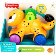 Deals, Discounts & Offers on Toys & Games - Fisher-Price Press & Go Cheetah(Yellow)