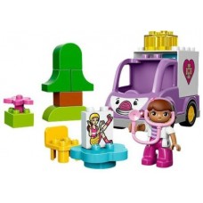 Deals, Discounts & Offers on Toys & Games - Lego 10605 Doc McStuffins Rosie the Ambulance(Multicolor)
