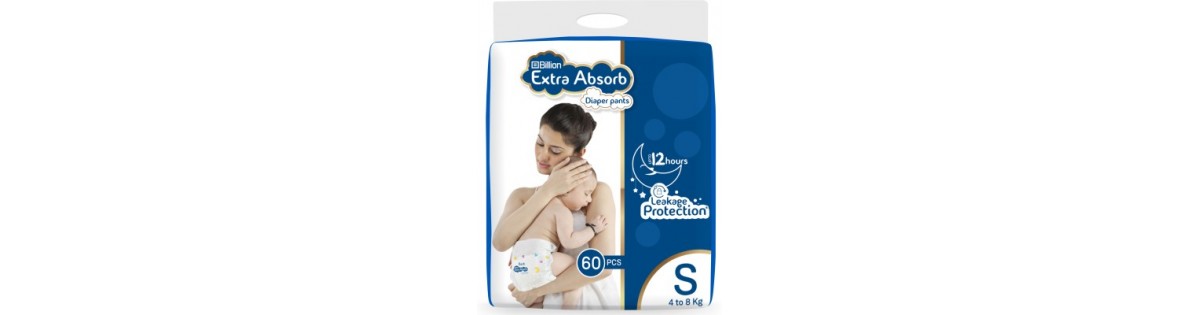 Billion extra store absorb diaper pants