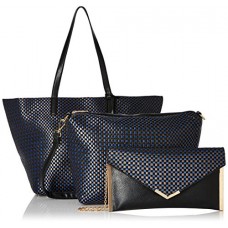 Deals, Discounts & Offers on Watches & Handbag - Diana Korr Women's Handbag with Sling (Blue) (Set of 3) (DK124CBLU)