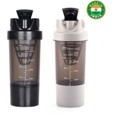 Deals, Discounts & Offers on Accessories - HAANS Cyclone Shakers Combo(set of 2) 1000 ml Shaker(Pack of 2, Black, Grey)