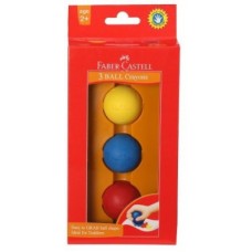 Deals, Discounts & Offers on Toys & Games - [Buy 3] Faber-Castell 3 Kindergarten Ball Crayons(Assorted)