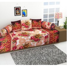 Deals, Discounts & Offers on Outdoor Living  - Supreme Home Collective Polycotton Floral Diwan Set