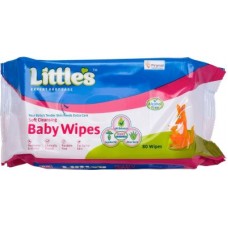 Deals, Discounts & Offers on Baby Care - Littles Anti-bacterial Baby Wipes(80 Pieces)