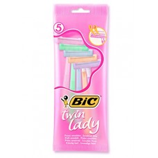 Deals, Discounts & Offers on Personal Care Appliances - Bic Twin Lady Razors - Pack of 5
