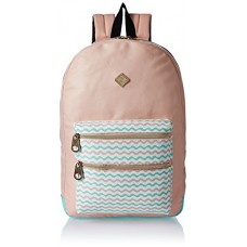 Deals, Discounts & Offers on  - HOOM Synthetic Peach School Backpack (HMSOSB 010-HM(Peach))