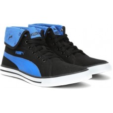 Deals, Discounts & Offers on Men - Puma Carme Mid IDP Mid Ankle Sneakers For Men(Black, Blue)