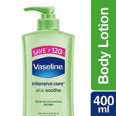 Deals, Discounts & Offers on Personal Care Appliances - Vaseline Intensive Care Aloe Soothe Body Lotion, 400 ml
