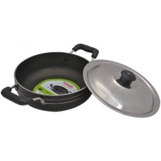 Deals, Discounts & Offers on Cookware - Tosaa Non-stick Kadhai 195 mm(Aluminium, Non-stick)