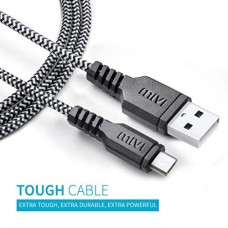 Deals, Discounts & Offers on  - Mivi 1m Long Nylon Braided Tough Micro USB Cable with 2.4 A Charging Speed