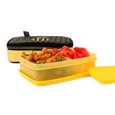 Deals, Discounts & Offers on Home & Kitchen - FCBARCELONA Half Time Big Lunch Box Yellow (Licensed By Cello)