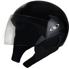Deals, Discounts & Offers on  - Autofy O2 Pearl DLX Open Face Helmet With Tinted Visor (Black,M)