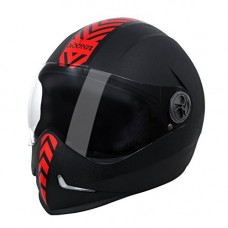 Deals, Discounts & Offers on  - Steelbird 173609 Adonis Dashing Full Face Helmet (Black and Red, L)