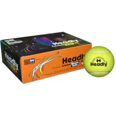 Deals, Discounts & Offers on Auto & Sports - Headly Heavy Cricket Tennis Ball(Pack of 6, Yellow)