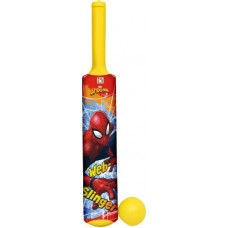 Deals, Discounts & Offers on Auto & Sports - Marvel Spider Man Bat & Ball Cricket