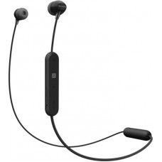 Deals, Discounts & Offers on Headphones - Sony WI-C300 Bluetooth Headset with Mic(Black, In the Ear)