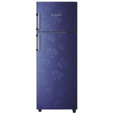 Deals, Discounts & Offers on Home Appliances - Bosch 347 L Frost Free Double Door 3 Star Refrigerator(Midnight Blue, KDN43VU30I)