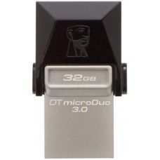 Deals, Discounts & Offers on Mobile Accessories - Kingston DTDUO3/32GBIN 32 GB OTG Drive(Black, Type A to Micro USB)