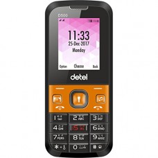 Deals, Discounts & Offers on Mobiles -  Detel D500 (Black)