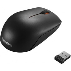 Deals, Discounts & Offers on Laptop Accessories - Lenovo kb mice_bo 300 wireless mouse-ww Wireless Optical Mouse(USB, Black)