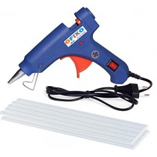 Deals, Discounts & Offers on  - Ofixo 20W 10 Glue Sticks Hot Melt Glue Gun Kit (Blue)