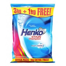 Deals, Discounts & Offers on Personal Care Appliances - Lowest Online:- Henko Stain Oxygen Power - 3 kg with 1 kg FREE