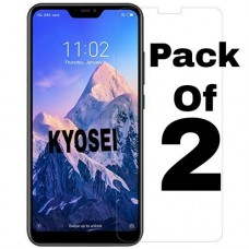 Deals, Discounts & Offers on  - Kyosei Tempered Glass For Redmi 6 Pro(Pack of 2)(Slightly Smaller Due to Curved Edges)