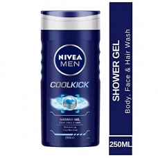 Deals, Discounts & Offers on Personal Care Appliances - Nivea Men Shower Gel, Cool Kick, 250ml