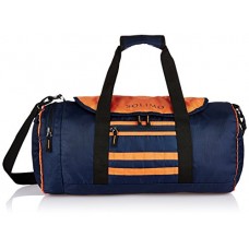 Deals, Discounts & Offers on  - Amazon Brand - Solimo Gym Bag (29 litres, Midnight Blue & Orange)
