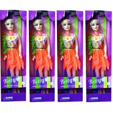 Deals, Discounts & Offers on  - BETTY Baby Doll-Multicolour - (Pack of 4)