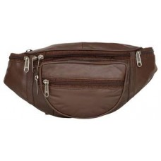 Deals, Discounts & Offers on  - AspenLeather, Genuine Leather Brown Waist Bag