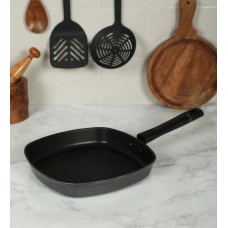 Deals, Discounts & Offers on Cookware - Sumeet Aluminium Non-Stick Grill Pan,8.7 Inch