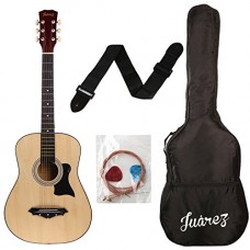 Deals, Discounts & Offers on  - JUAREZ JRZ38C Right Handed Acoustic Guitar (Natural, 6 Strings)
