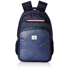 Deals, Discounts & Offers on  - Tommy Hilfiger Navy Laptop Backpack (TH/TACO08/LAP)