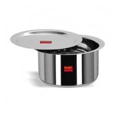 Deals, Discounts & Offers on Cookware - Sumeet Induction Friendly 1L Stainless Steel Patila with Lid