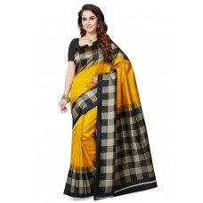 Deals, Discounts & Offers on Women Clothing - Ishin Women's with Blouse Piece Art Silk Saree