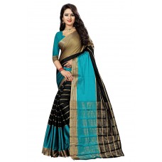 Deals, Discounts & Offers on Women Clothing - J B Fashion Women's cotton Saree With Blouse Piece