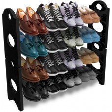 Deals, Discounts & Offers on Home Appliances - Frazzer Plastic Collapsible Shoe Stand