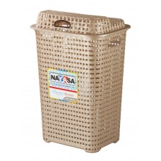 Deals, Discounts & Offers on Storage - Nayasa Laundry Basket Square Beige