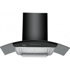 Deals, Discounts & Offers on Kitchen Applainces - Hindware Trevo 90 Wall Mounted Chimney(Black 1200)