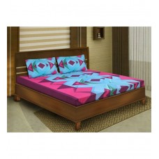 Deals, Discounts & Offers on Furniture - Bombay Dyeing Cotton Bed Sheet Set of 3 at Just Rs.433