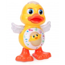 Deals, Discounts & Offers on Toys & Games - Toyshine Dancing Duck with Music Flashing Lights and Real Dancing Action, Multi Color