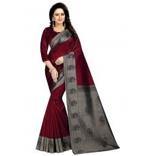 Deals, Discounts & Offers on Women Clothing - Rensila Women's Mysore Art Silk Sarees With Blouse Piece 