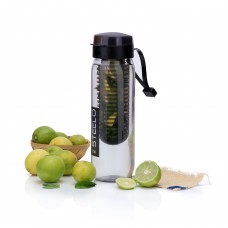 Deals, Discounts & Offers on Kitchen Containers - Steelo Plastic Fruit Infuser Bottle, 750ml, Black